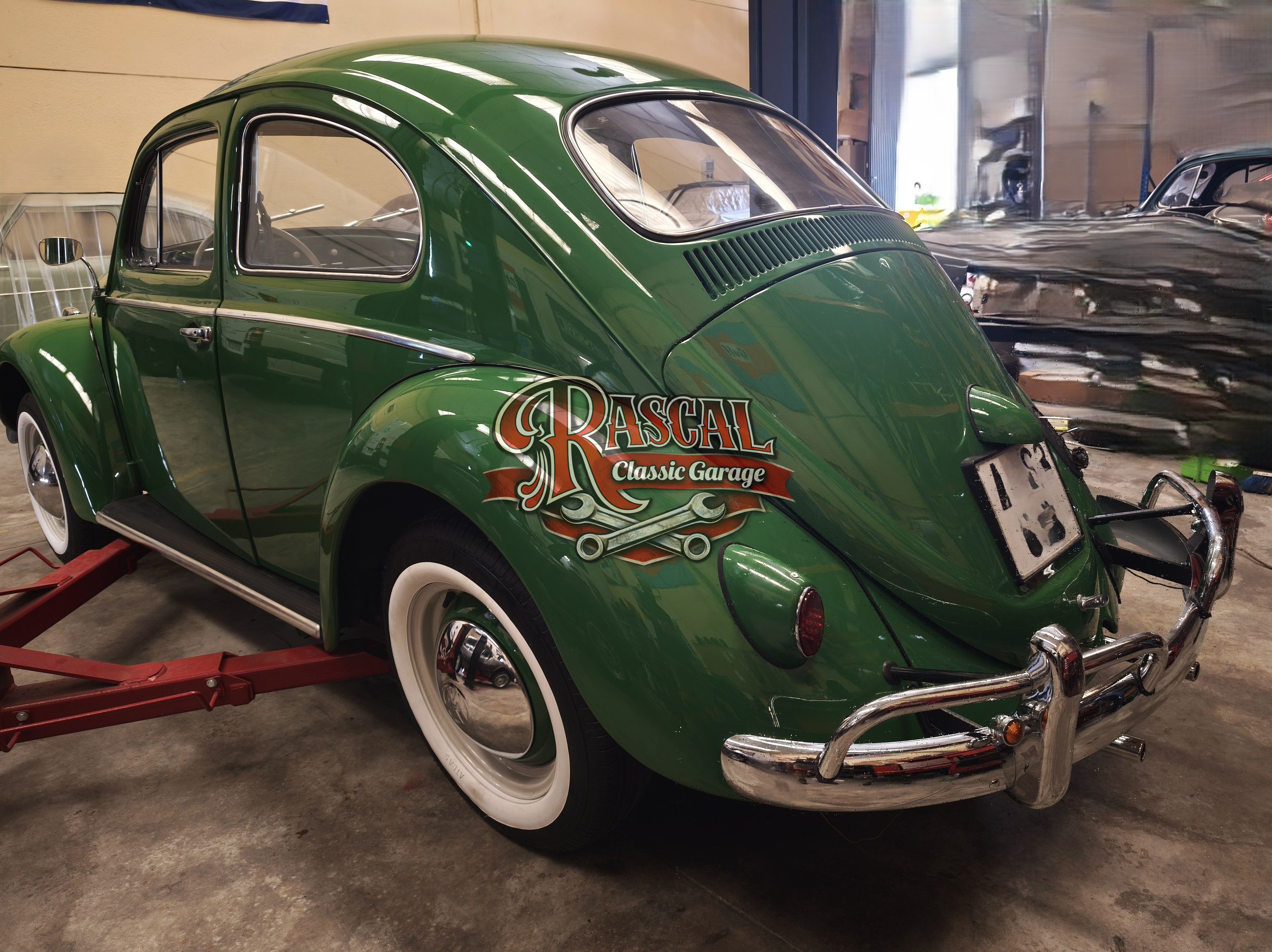 VW ESCARABAJO 1958 -- MONTAJE